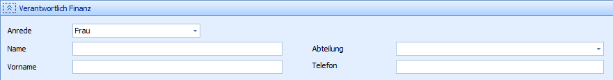 3. Ansprechsperson Finanzen