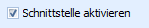 1. aktivieren / deaktivieren