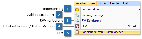 Verarbeitungen