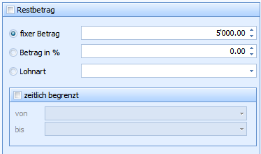 3. Aufteilung der Auszahlung