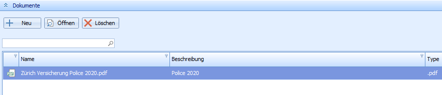 5. Dokumentenverwaltung Firma