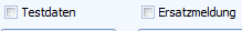 8. Testdaten / Ersatzmeldung