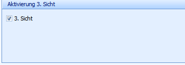 7. Aktivierung 3. Sicht (Kostenträger/Projekte)