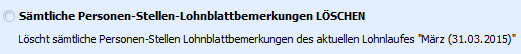 4. Lohnblattbemerkungen löschen