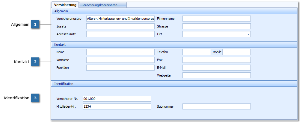 Register Versicherung