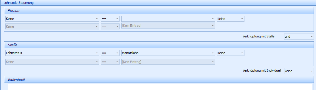 5. Bedingungen zur Ausführung